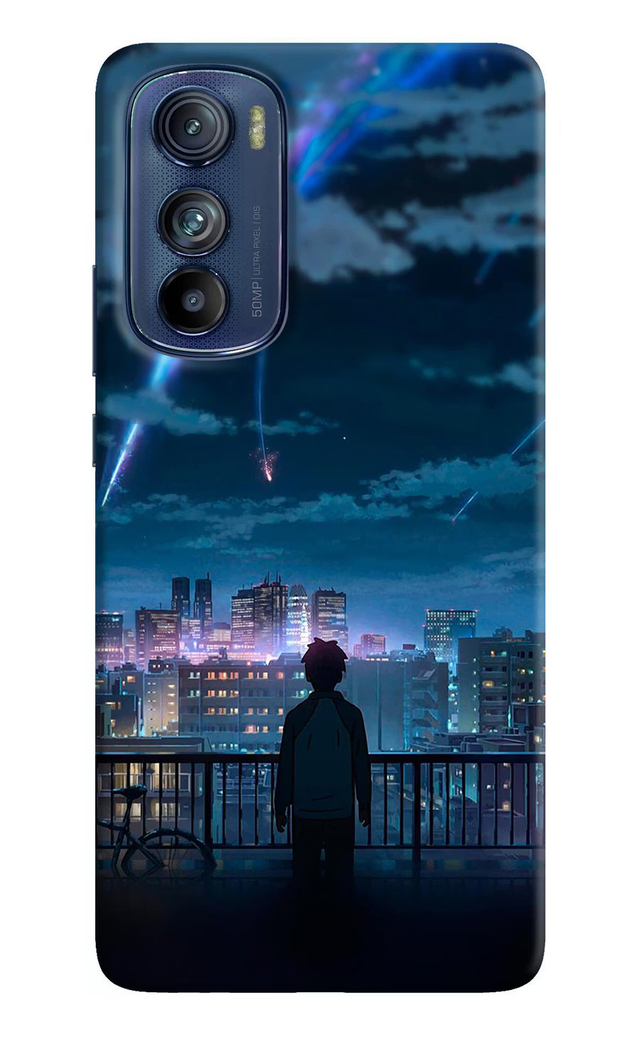 Anime Moto Edge 30 Back Cover, Hard case
