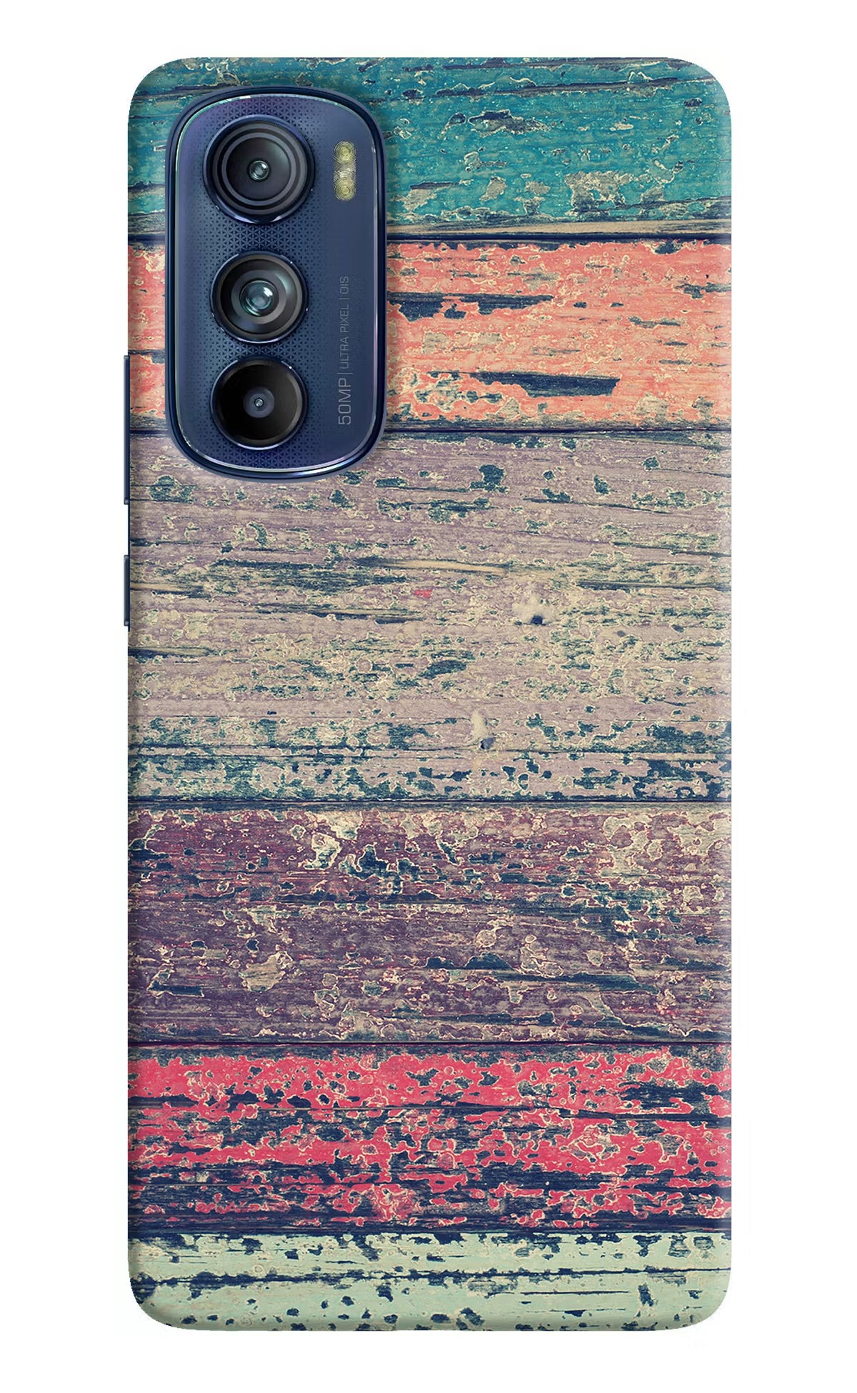 Colourful Wall Moto Edge 30 Hard Case Back Cover by Casekaro