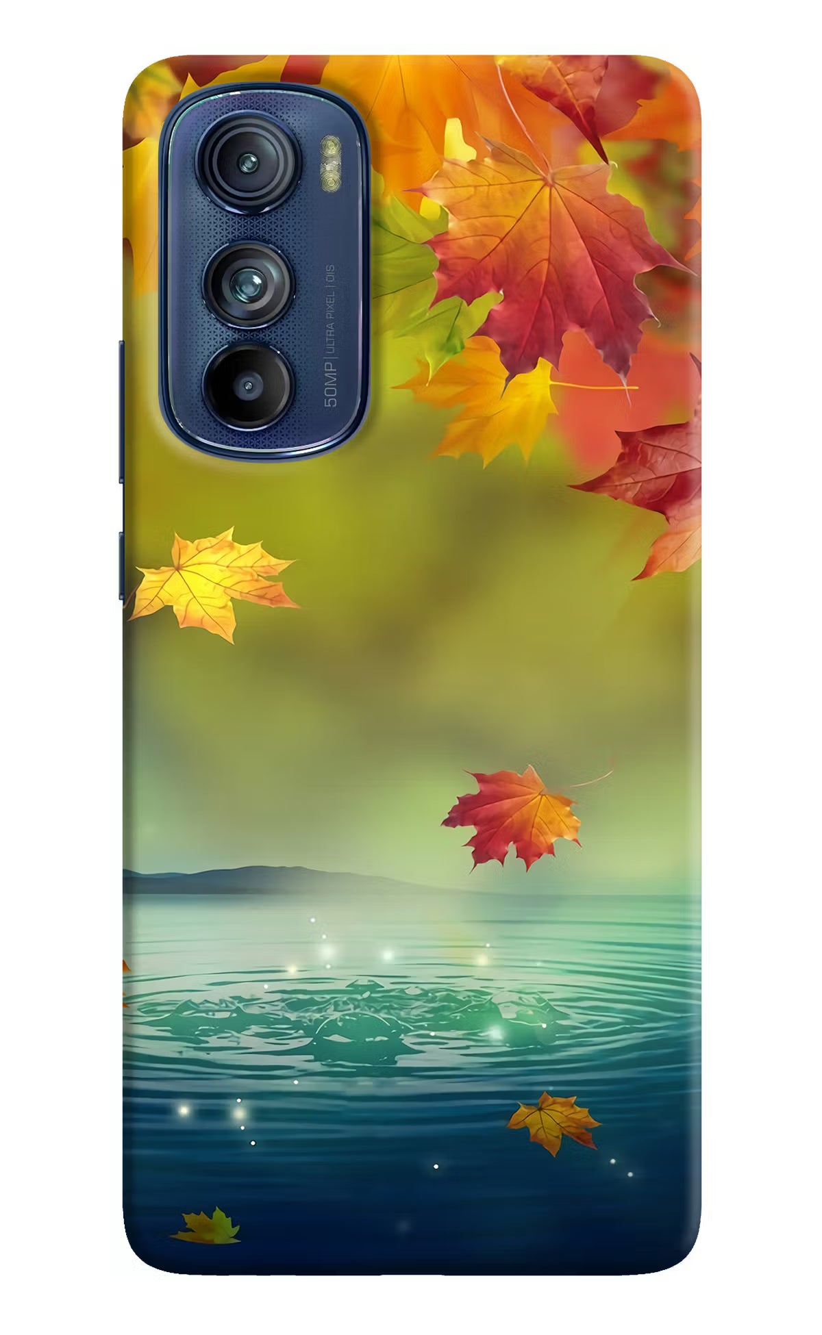 Flowers Moto Edge 30 Hard Case Back Cover by Casekaro