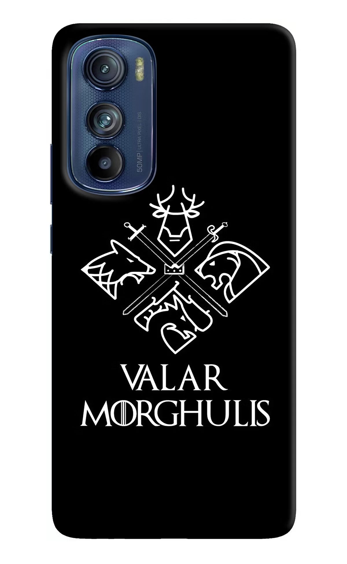 Valar Morghulis | Game Of Thrones Moto Edge 30 Hard Case Back Cover by Casekaro