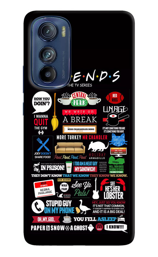 FRIENDS Moto Edge 30 Hard Case Back Cover by Casekaro