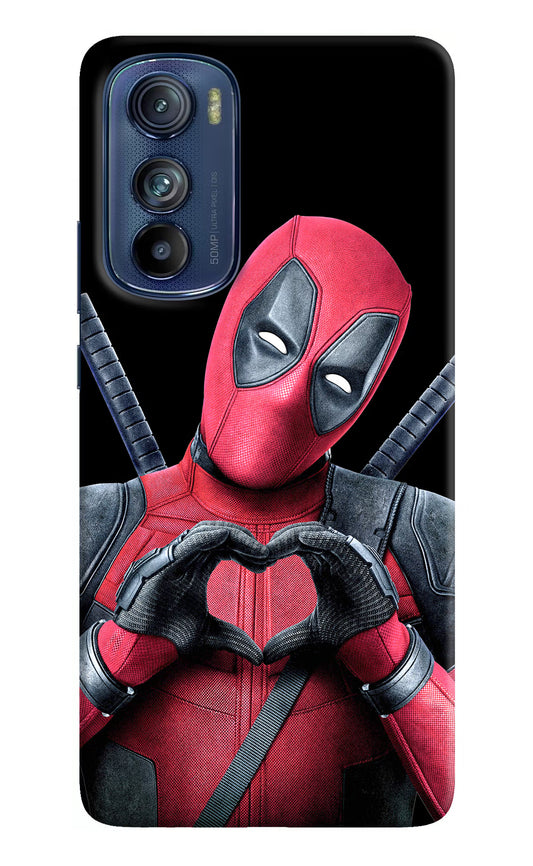 Deadpool Moto Edge 30 Hard Case Back Cover by Casekaro