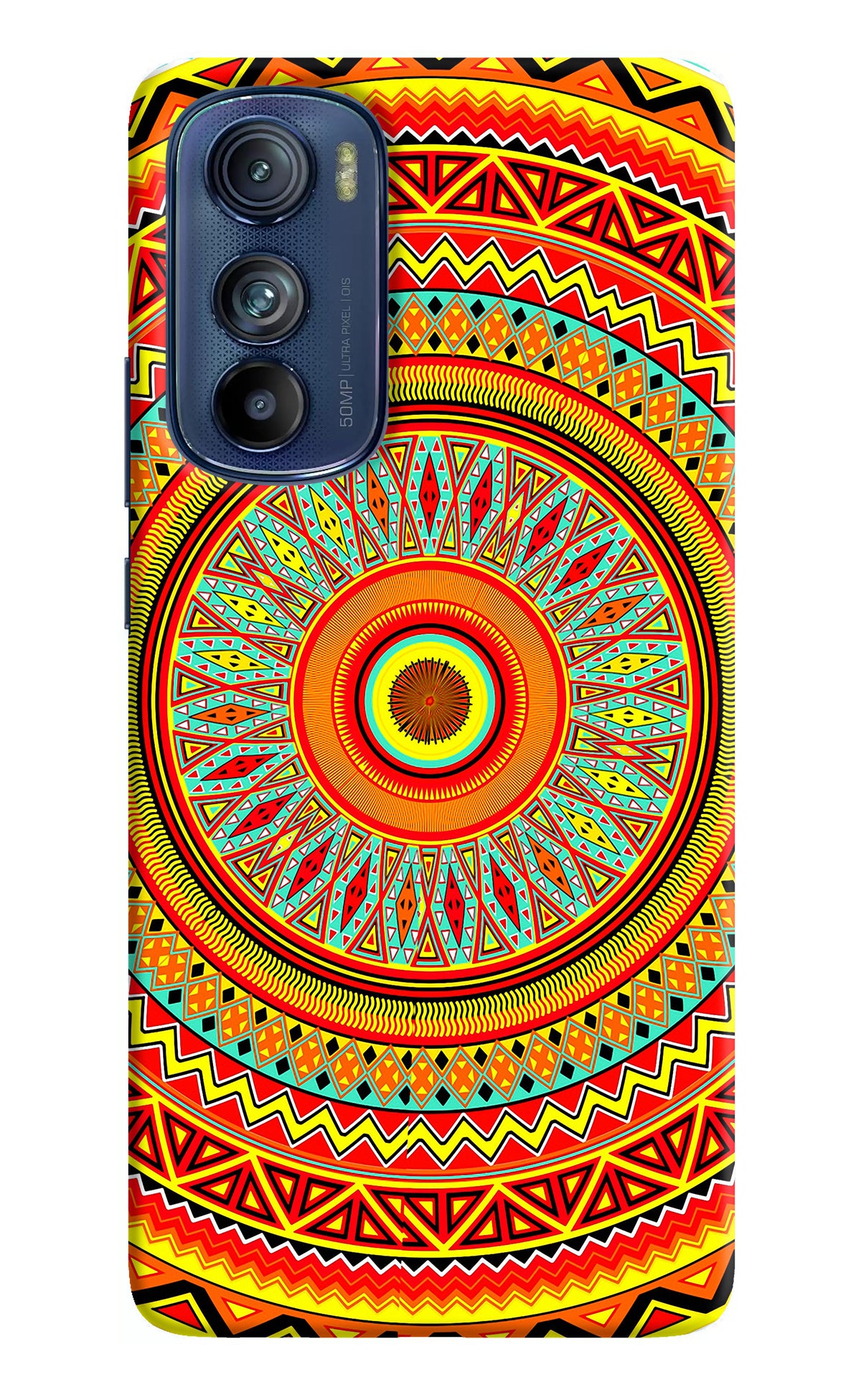 Mandala Pattern Moto Edge 30 Back Cover