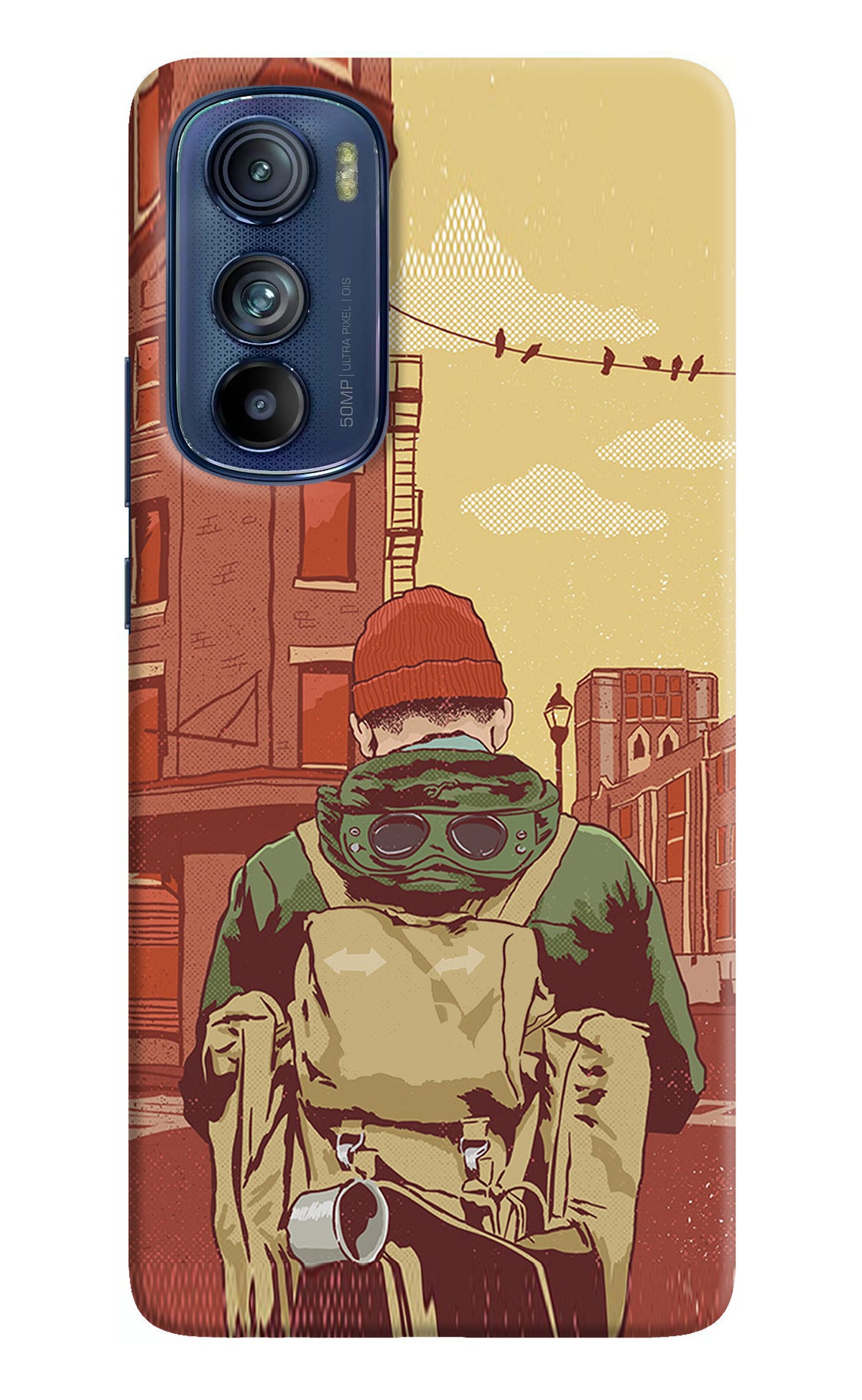 Adventurous Moto Edge 30 Back Cover