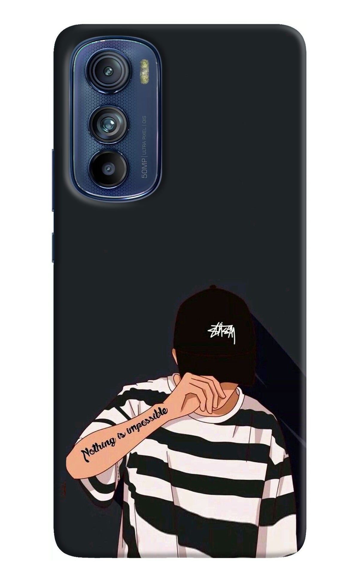 Aesthetic Boy Moto Edge 30 Back Cover