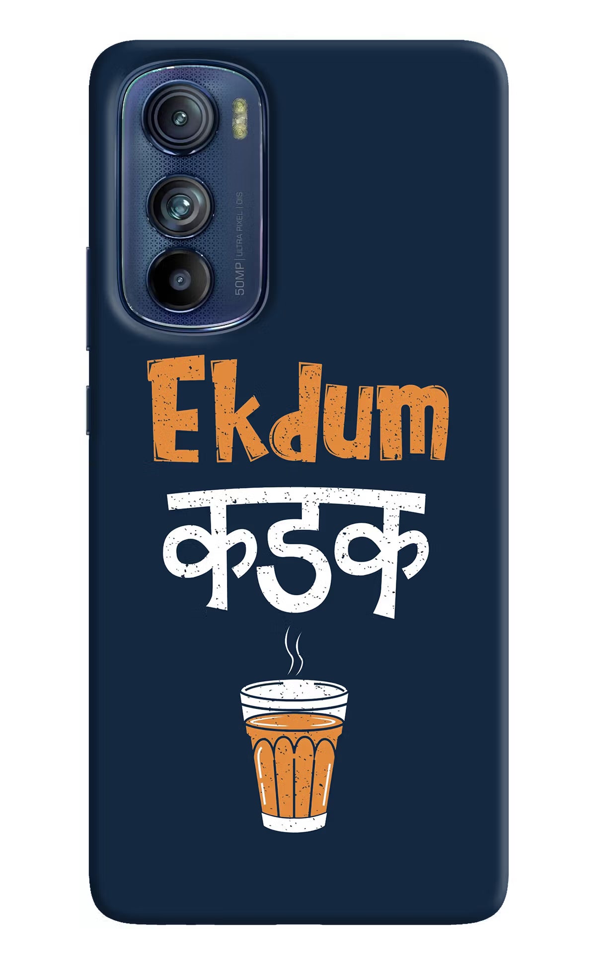 Ekdum Kadak Chai Moto Edge 30 Hard Case Back Cover by Casekaro