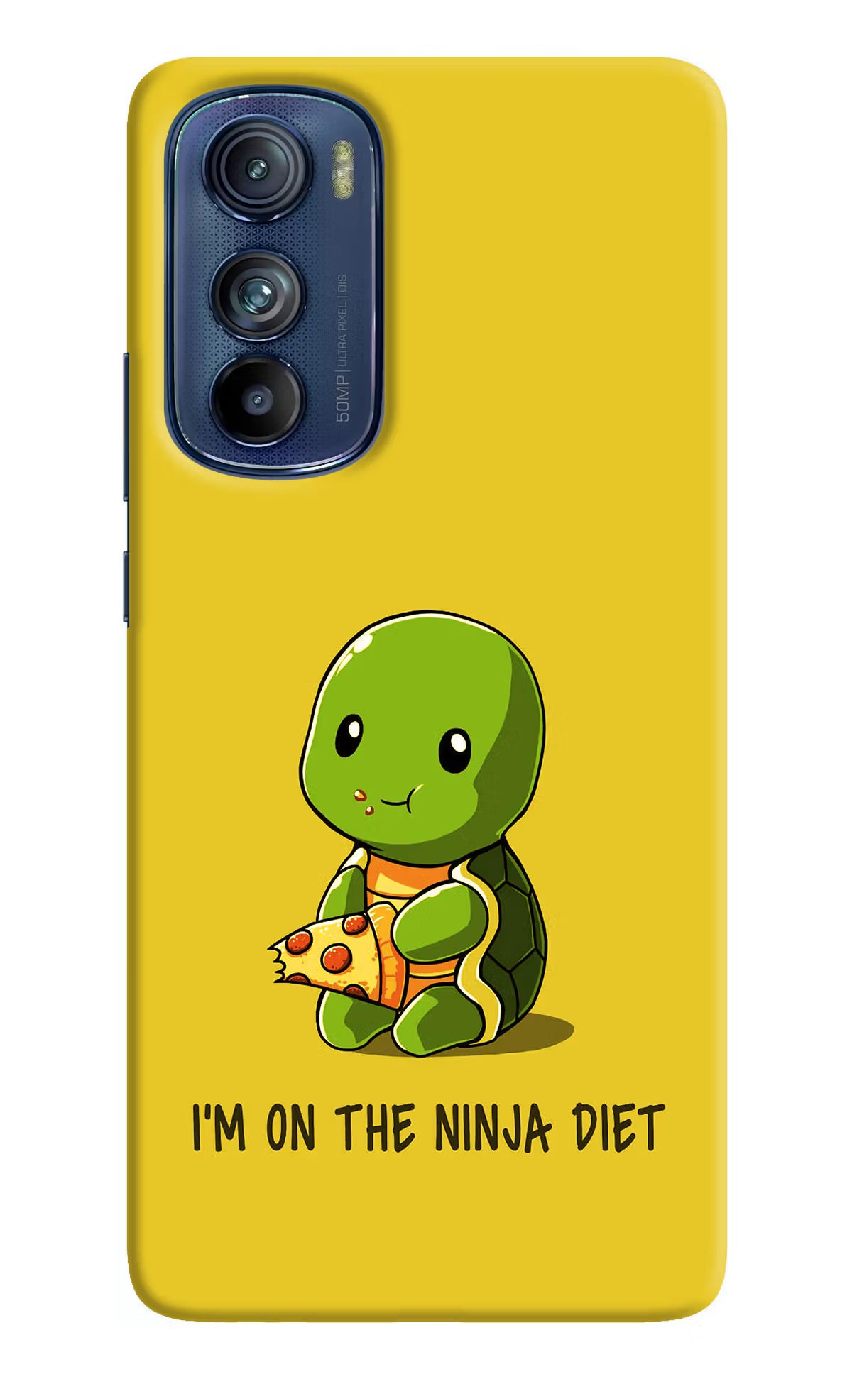 I'm on Ninja Diet Moto Edge 30 Hard Case Back Cover by Casekaro