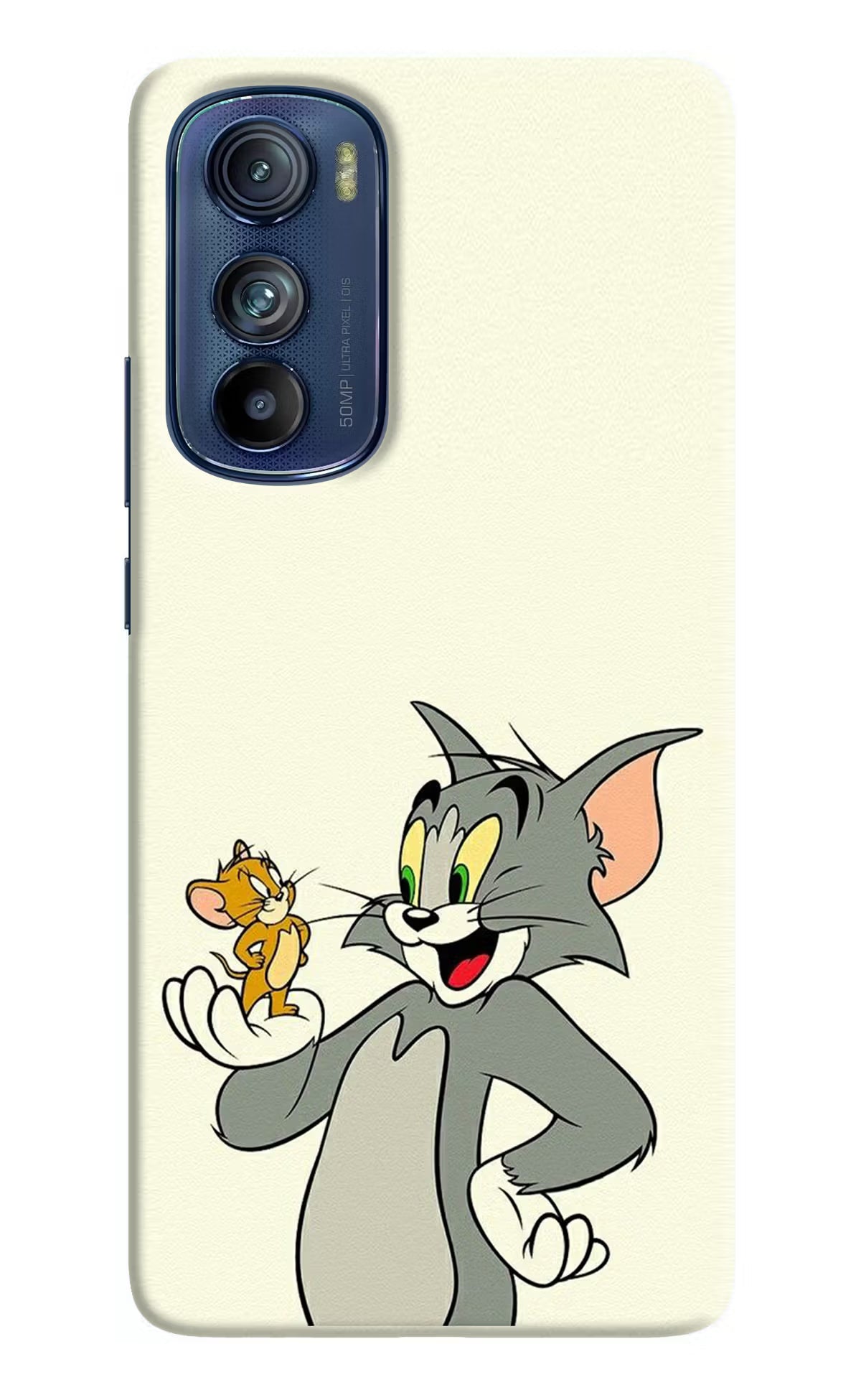 Tom & Jerry Moto Edge 30 Hard Case Back Cover by Casekaro