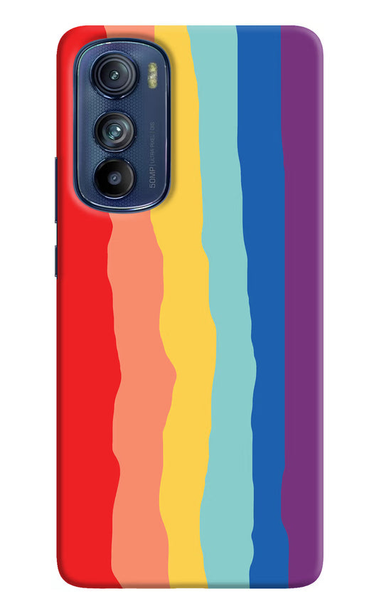 Rainbow Moto Edge 30 Hard Case Back Cover by Casekaro