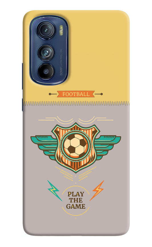 Football Moto Edge 30 Back Cover