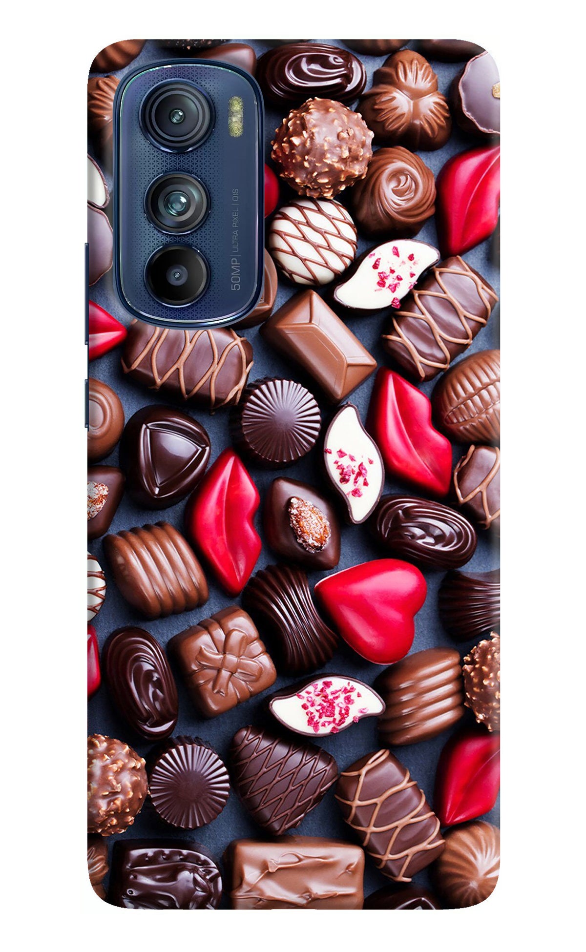 Chocolates Moto Edge 30 Back Cover