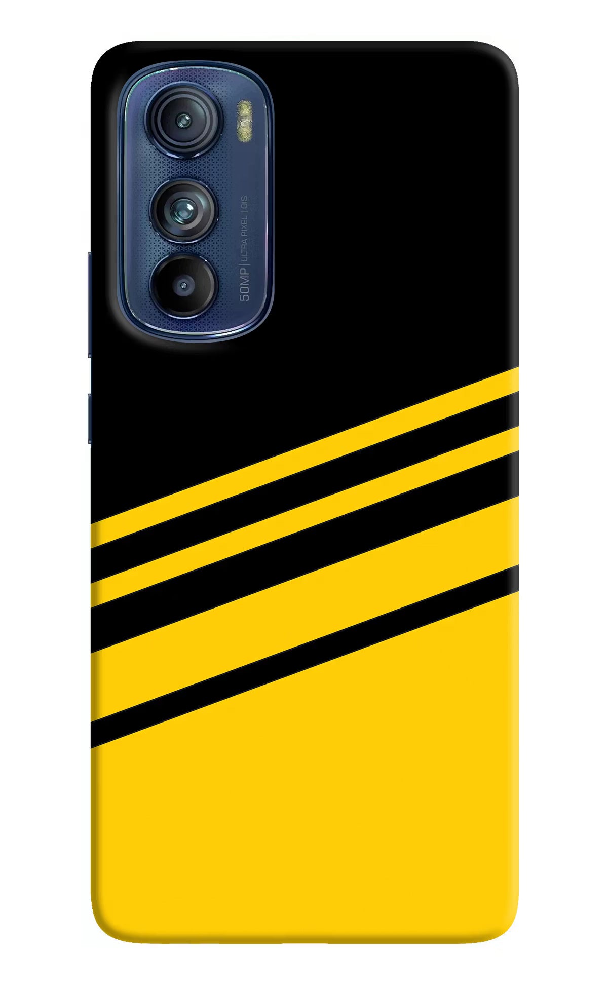 Yellow Shades Moto Edge 30 Hard Case Back Cover by Casekaro