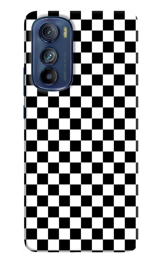 Chess Board Moto Edge 30 Hard Case Back Cover by Casekaro