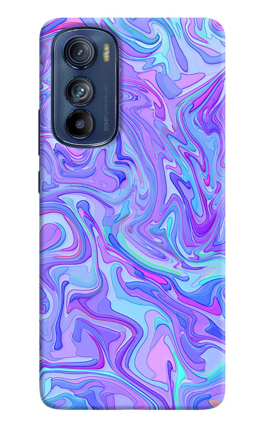 Glitter Moto Edge 30 Back Cover, Hard case