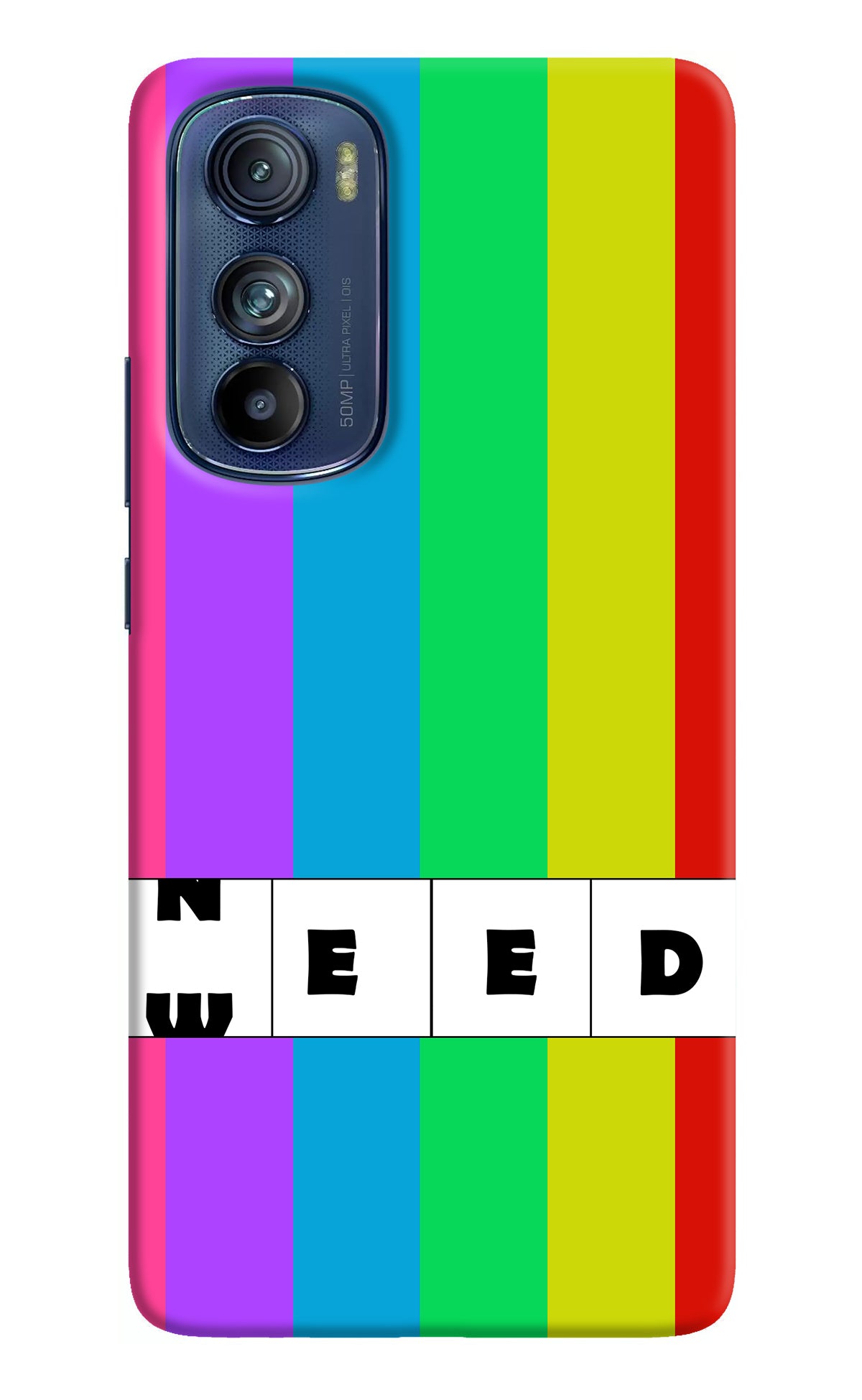 Need Weed Moto Edge 30 Back Cover