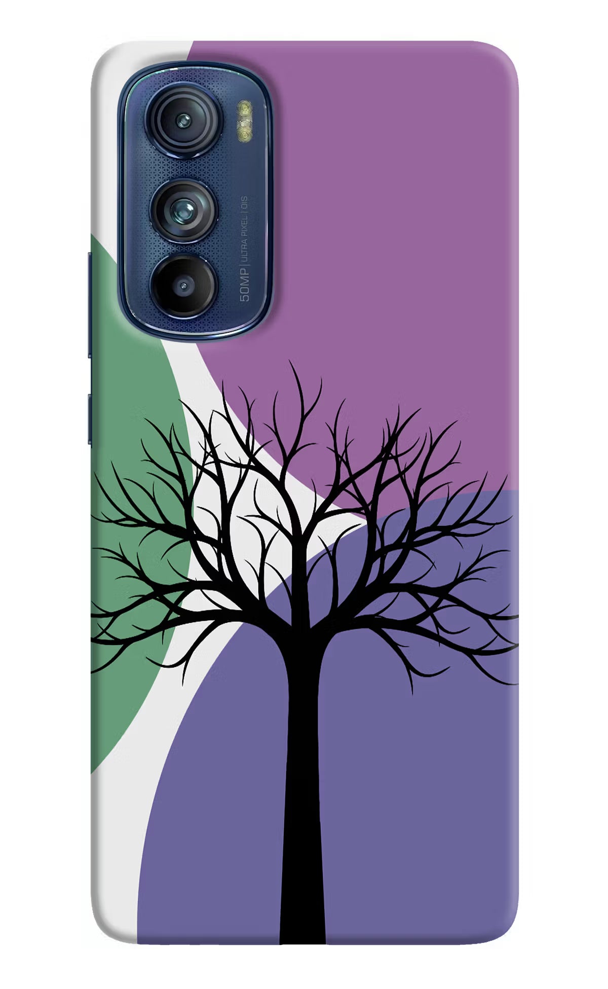 Tree Art Moto Edge 30 Hard Case Back Cover by Casekaro