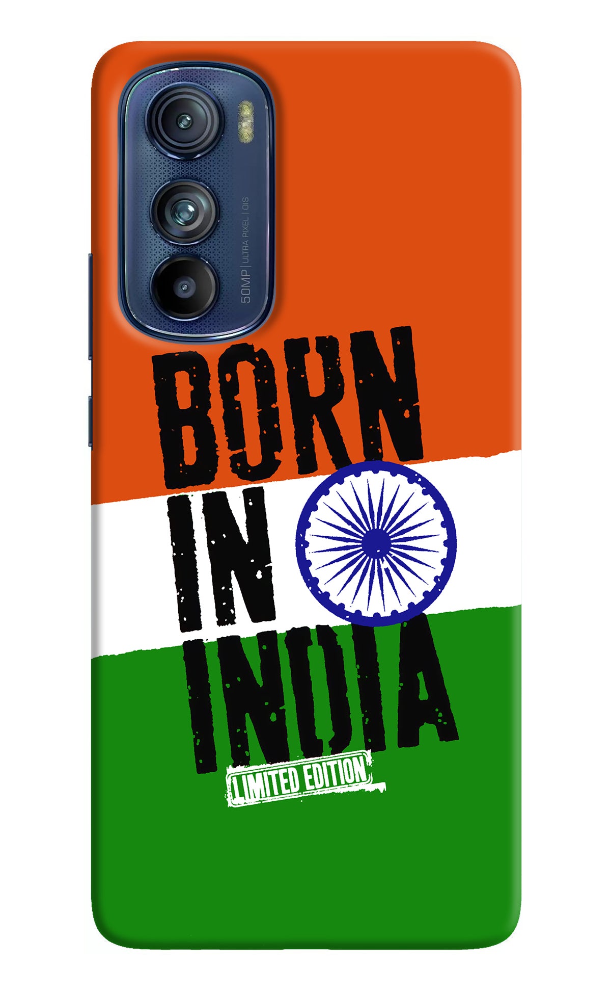 Born in India Moto Edge 30 Back Cover