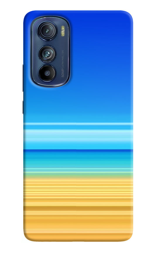 Beach Art Moto Edge 30 Back Cover