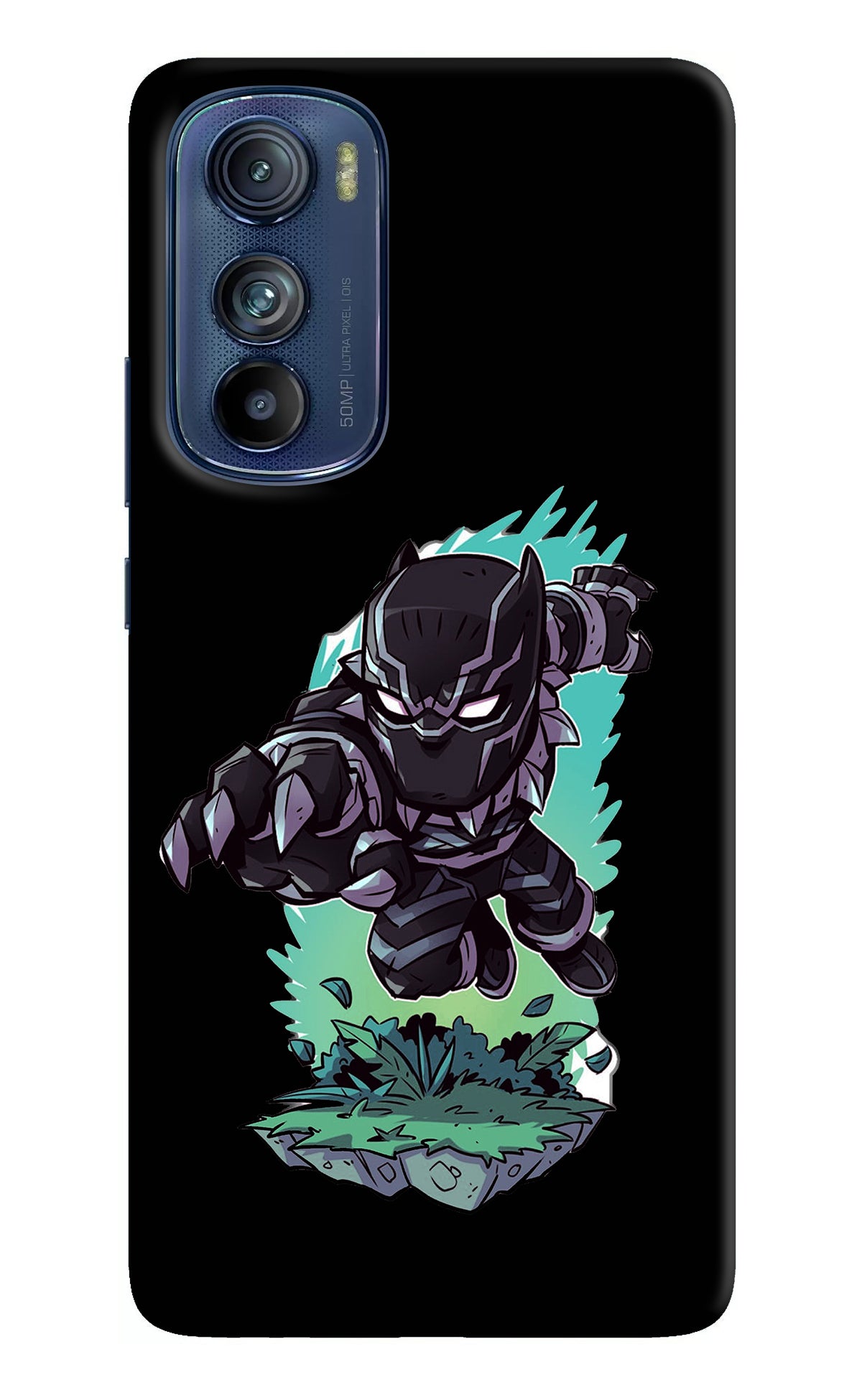 Black Panther Moto Edge 30 Back Cover