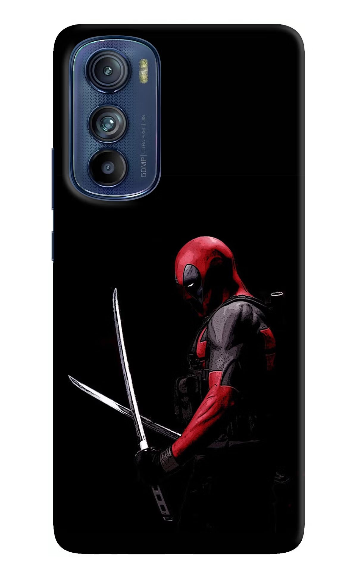 Deadpool Moto Edge 30 Hard Case Back Cover by Casekaro