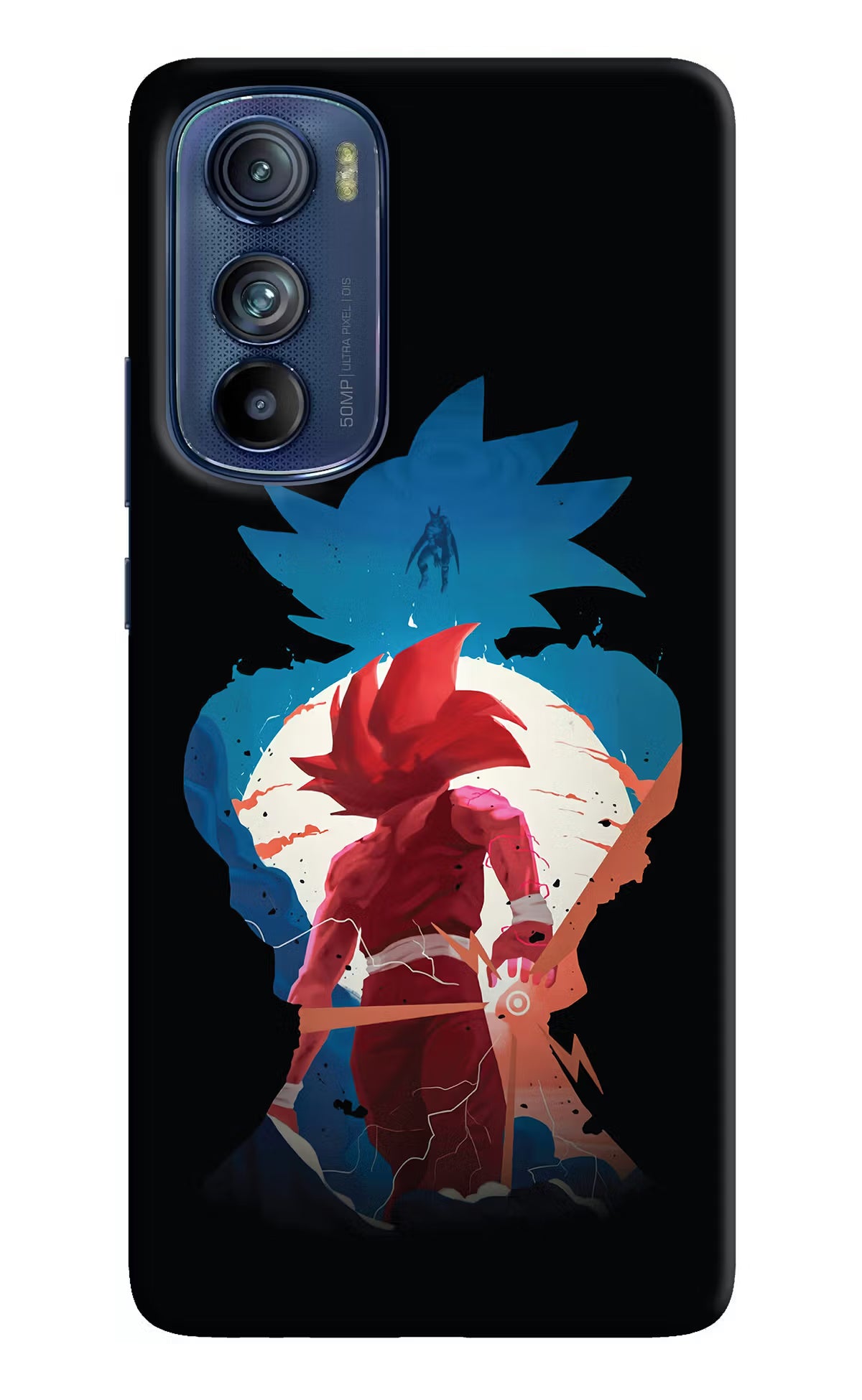 Goku Moto Edge 30 Hard Case Back Cover by Casekaro