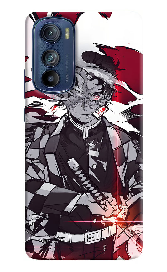 Demon Slayer Moto Edge 30 Hard Case Back Cover by Casekaro