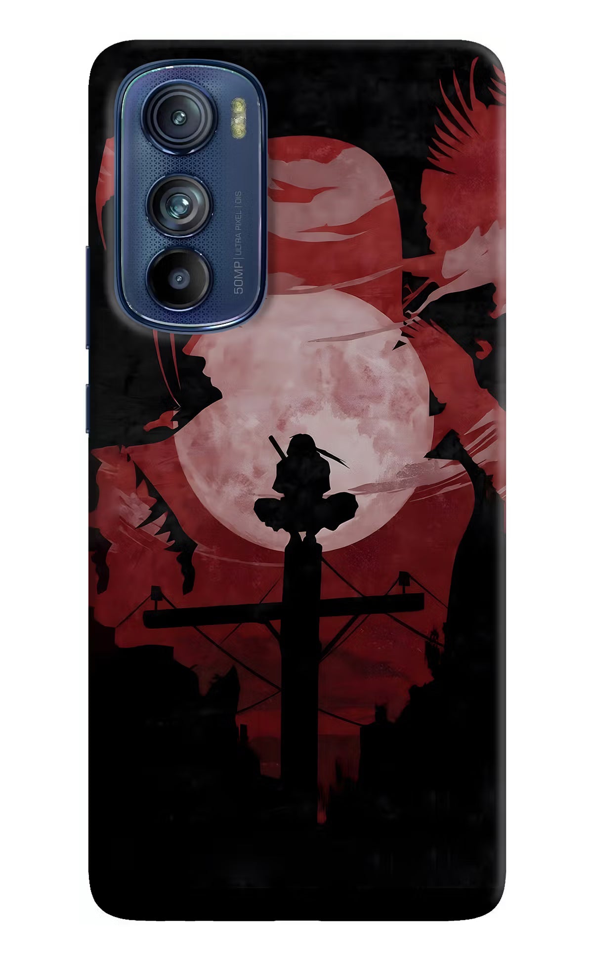 Naruto Anime Moto Edge 30 Hard Case Back Cover by Casekaro