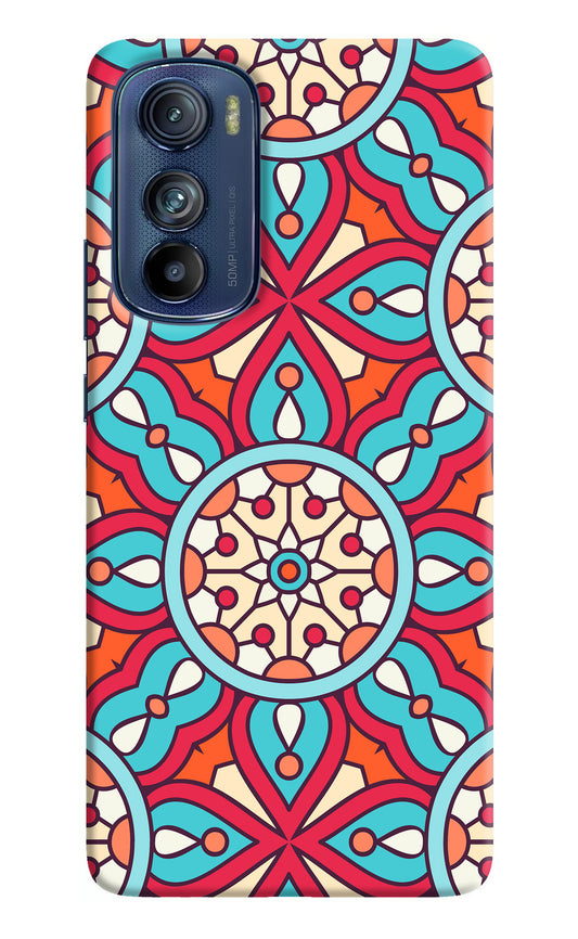 Mandala Geometric Moto Edge 30 Back Cover