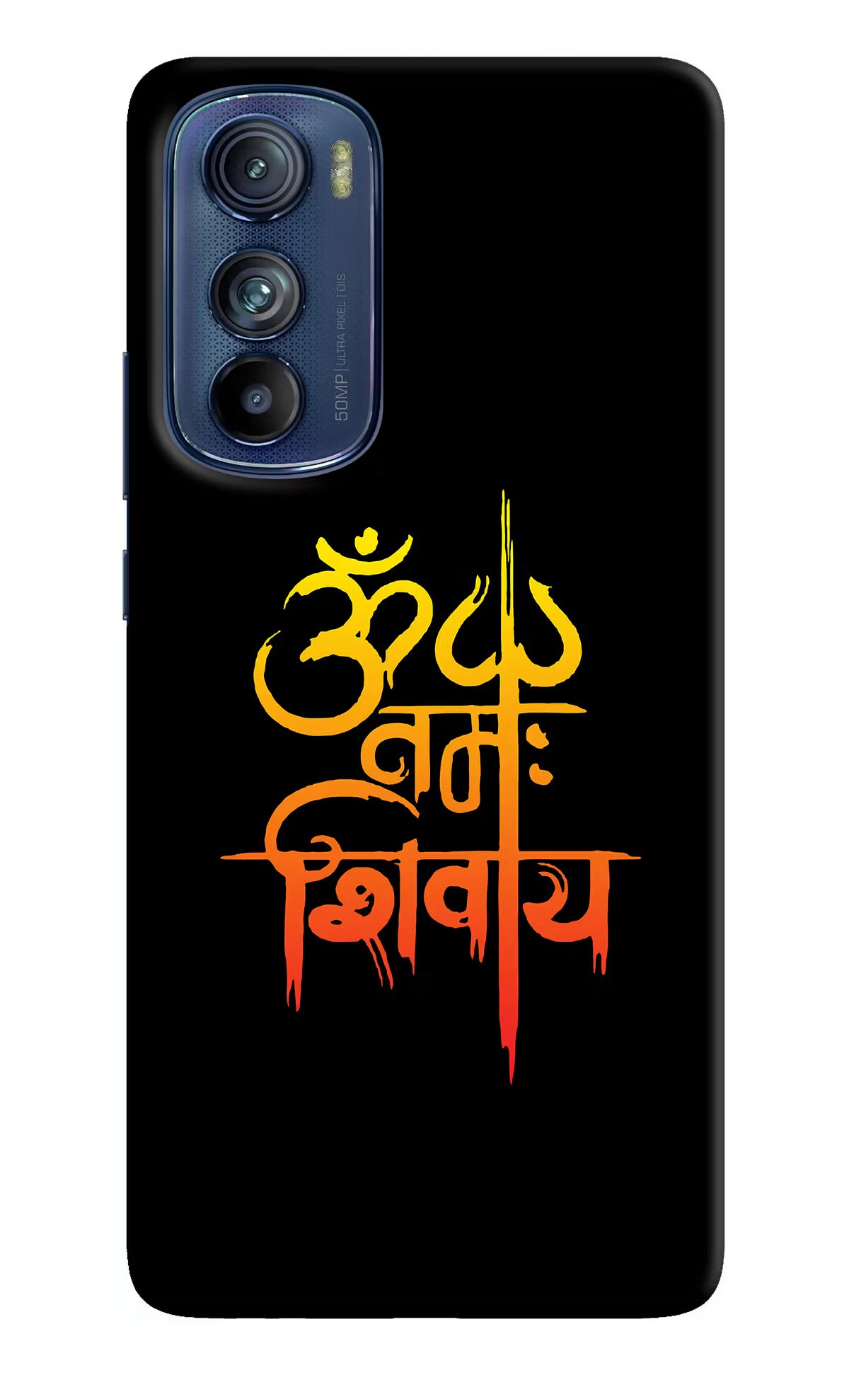 Om Namah Shivay Moto Edge 30 Hard Case Back Cover by Casekaro
