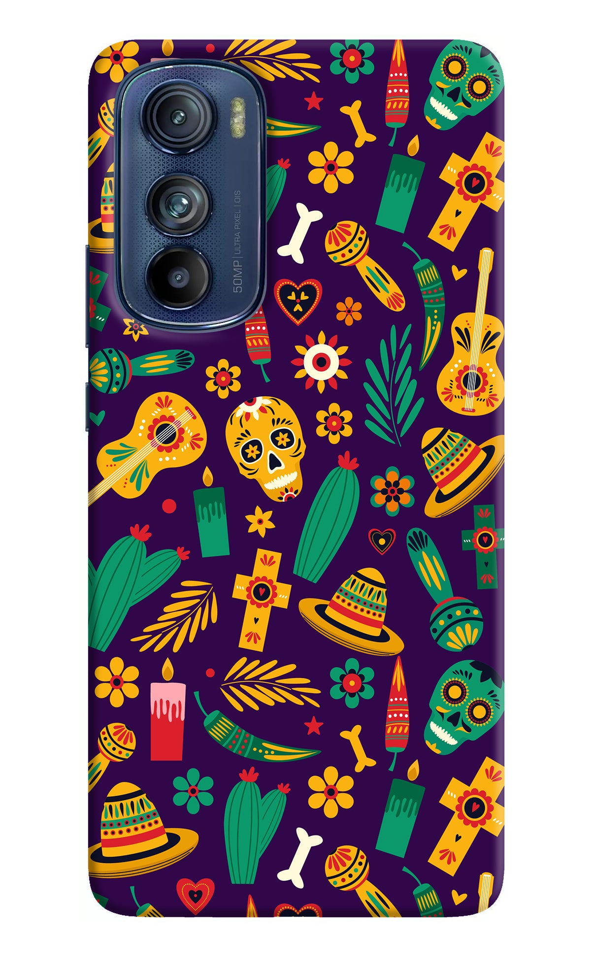 Mexican Artwork Moto Edge 30 Back Cover