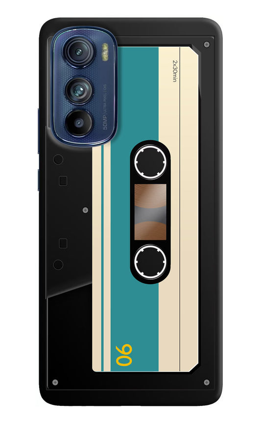 Cassette Moto Edge 30 Hard Case Back Cover by Casekaro