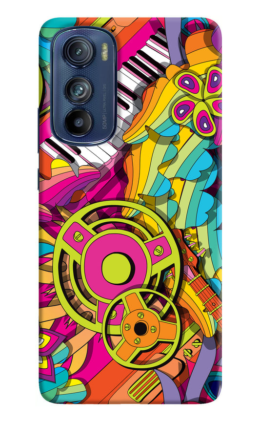 Music Doodle Moto Edge 30 Back Cover