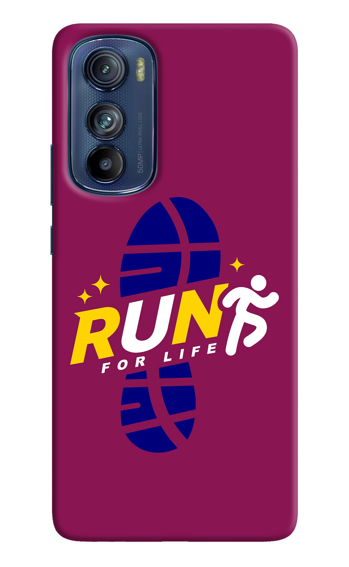 Run for Life Moto Edge 30 Back Cover