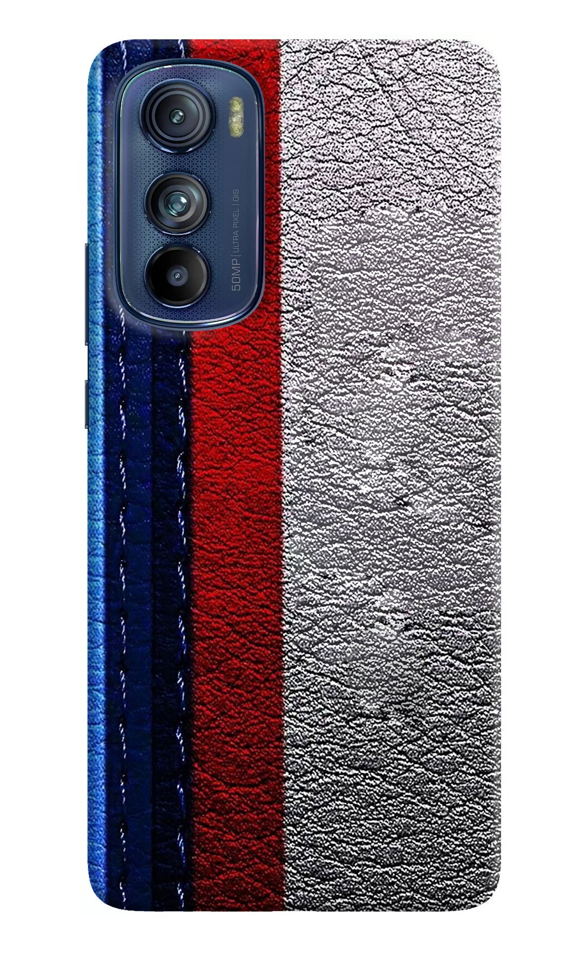 BMW Stripes Moto Edge 30 Back Cover