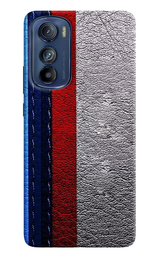 BMW Stripes Moto Edge 30 Hard Case Back Cover by Casekaro