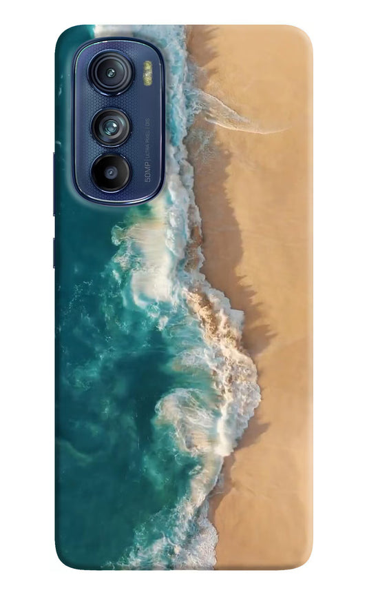 Ocean Beach Moto Edge 30 Hard Case Back Cover by Casekaro