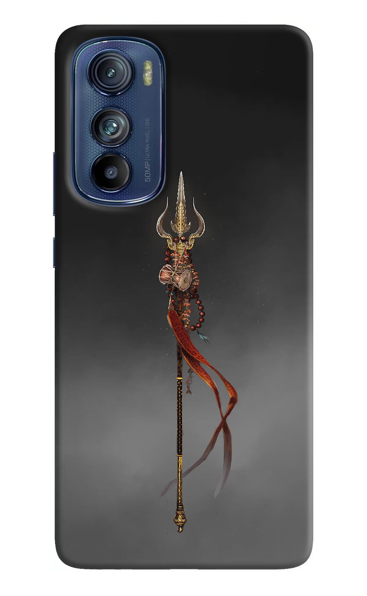 Shiv Trishul Moto Edge 30 Hard Case Back Cover by Casekaro