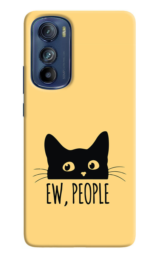 Ew People Catitude Moto Edge 30 Back Cover