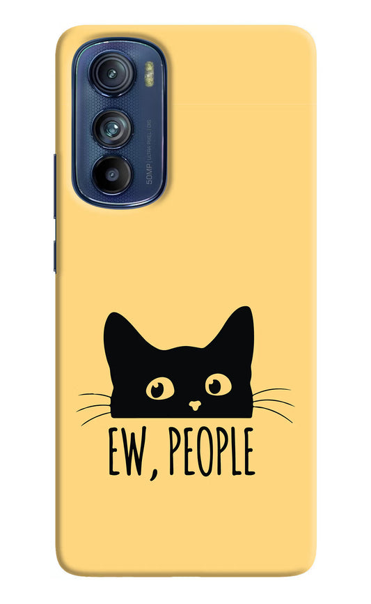 Ew People Catitude Moto Edge 30 Hard Case Back Cover by Casekaro