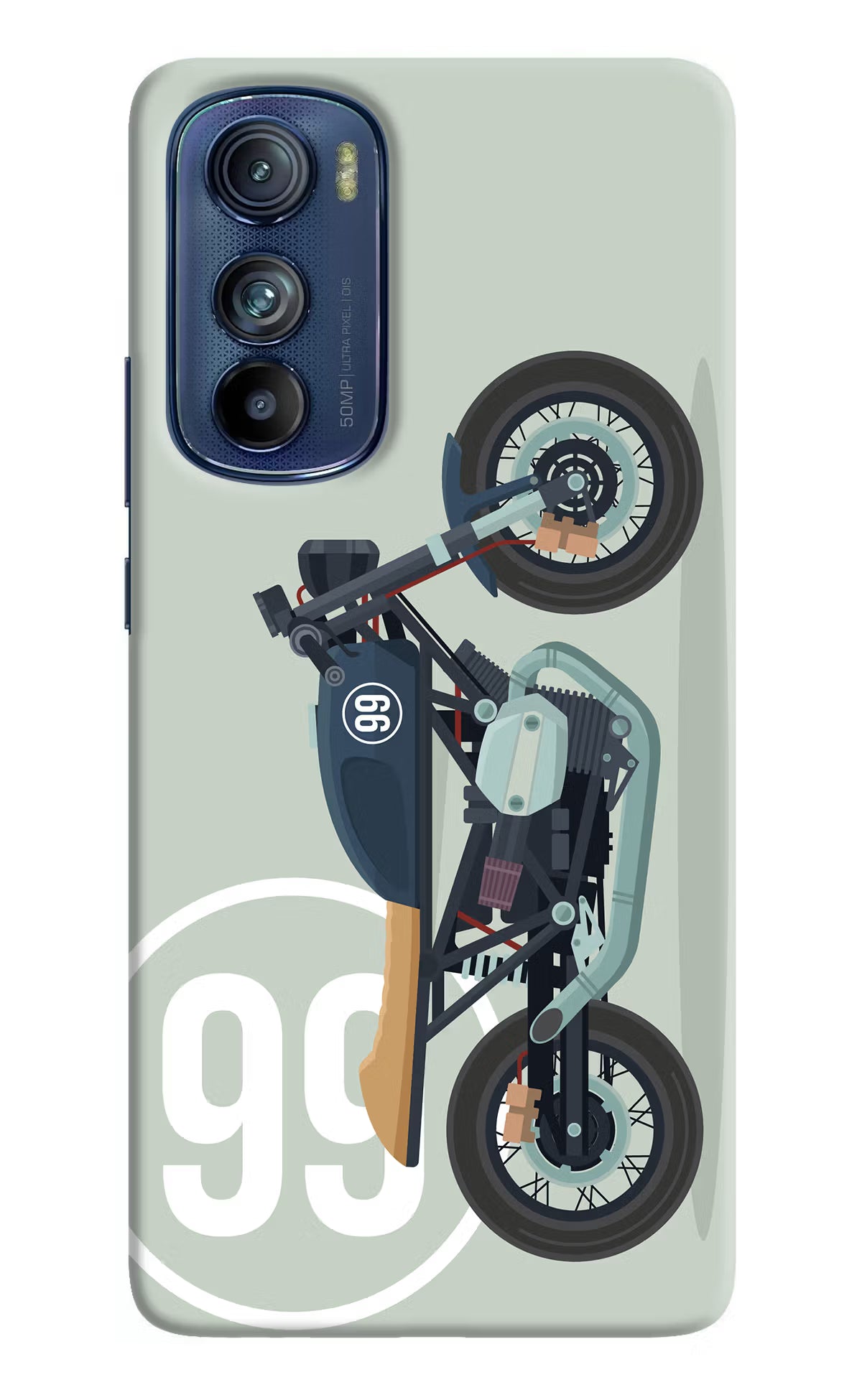 Classic Cafe Racer 99 Moto Edge 30 Hard Case Back Cover by Casekaro