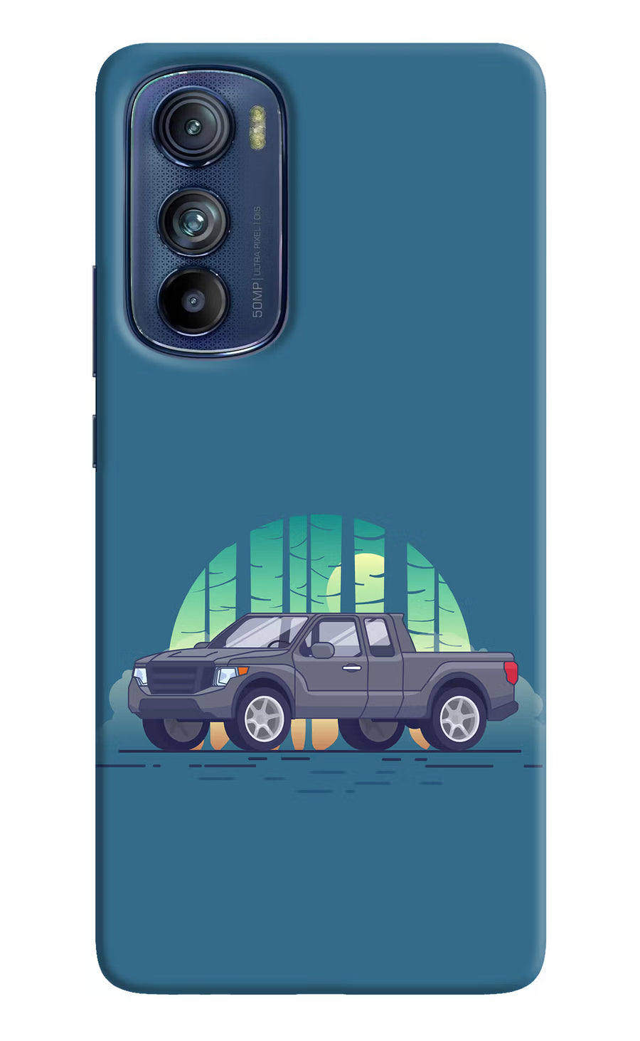 Retro Garage Vibe Moto Edge 30 Back Cover, Hard case