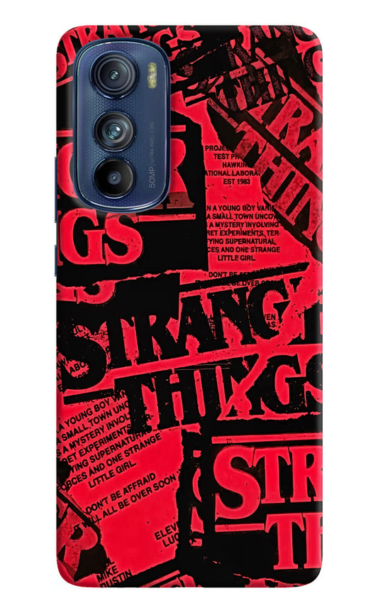 Ordinary Things Moto Edge 30 Hard Case Back Cover by Casekaro
