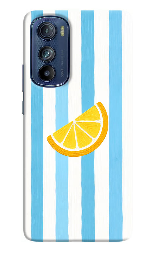 Summer Lemon Moto Edge 30 Hard Case Back Cover by Casekaro