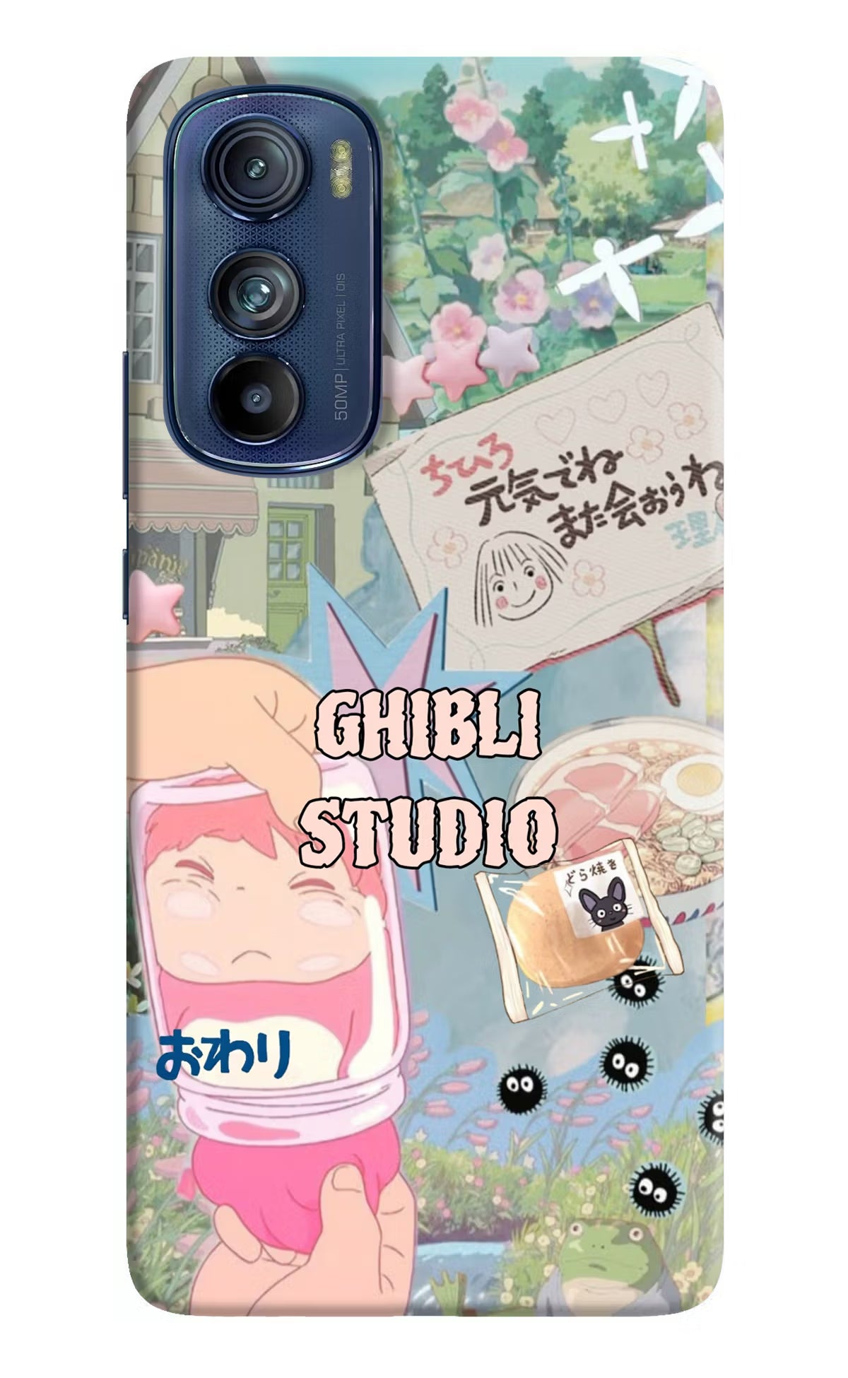 Studio Ghibli Moto Edge 30 Back Cover
