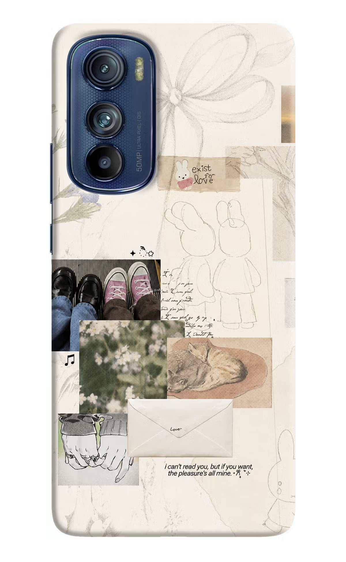 Soft Aesthetic Moto Edge 30 Back Cover