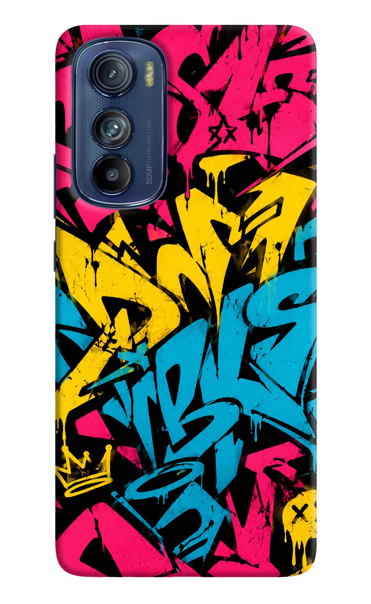 Graffiti Vibe Moto Edge 30 Back Cover