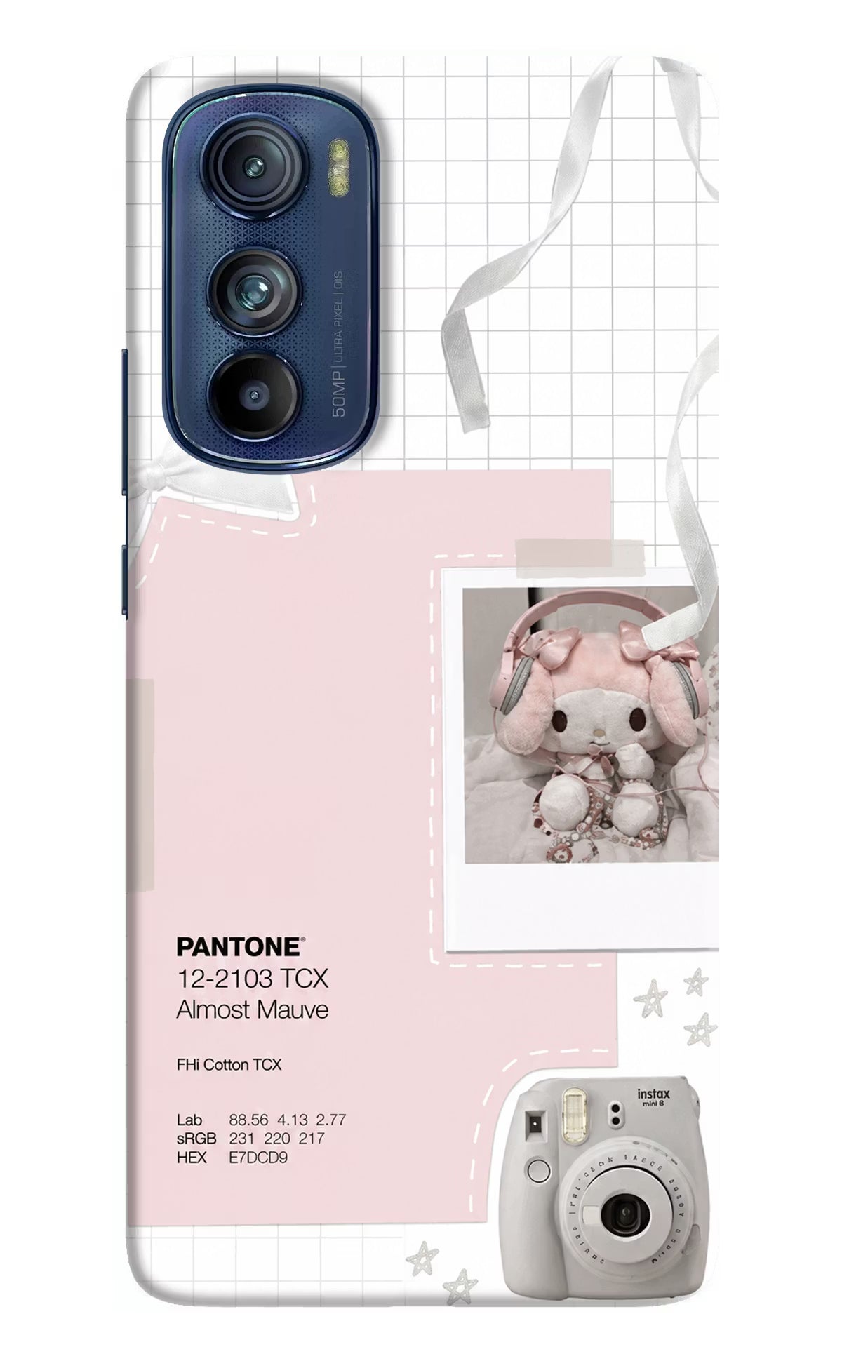 Pantone Asthetic Moto Edge 30 Back Cover