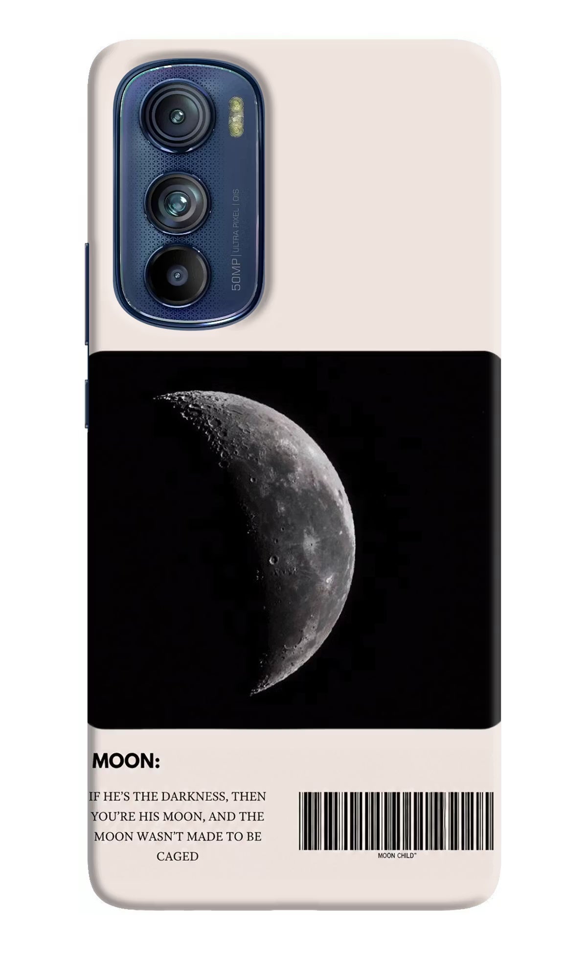 Moon Phase Moto Edge 30 Back Cover