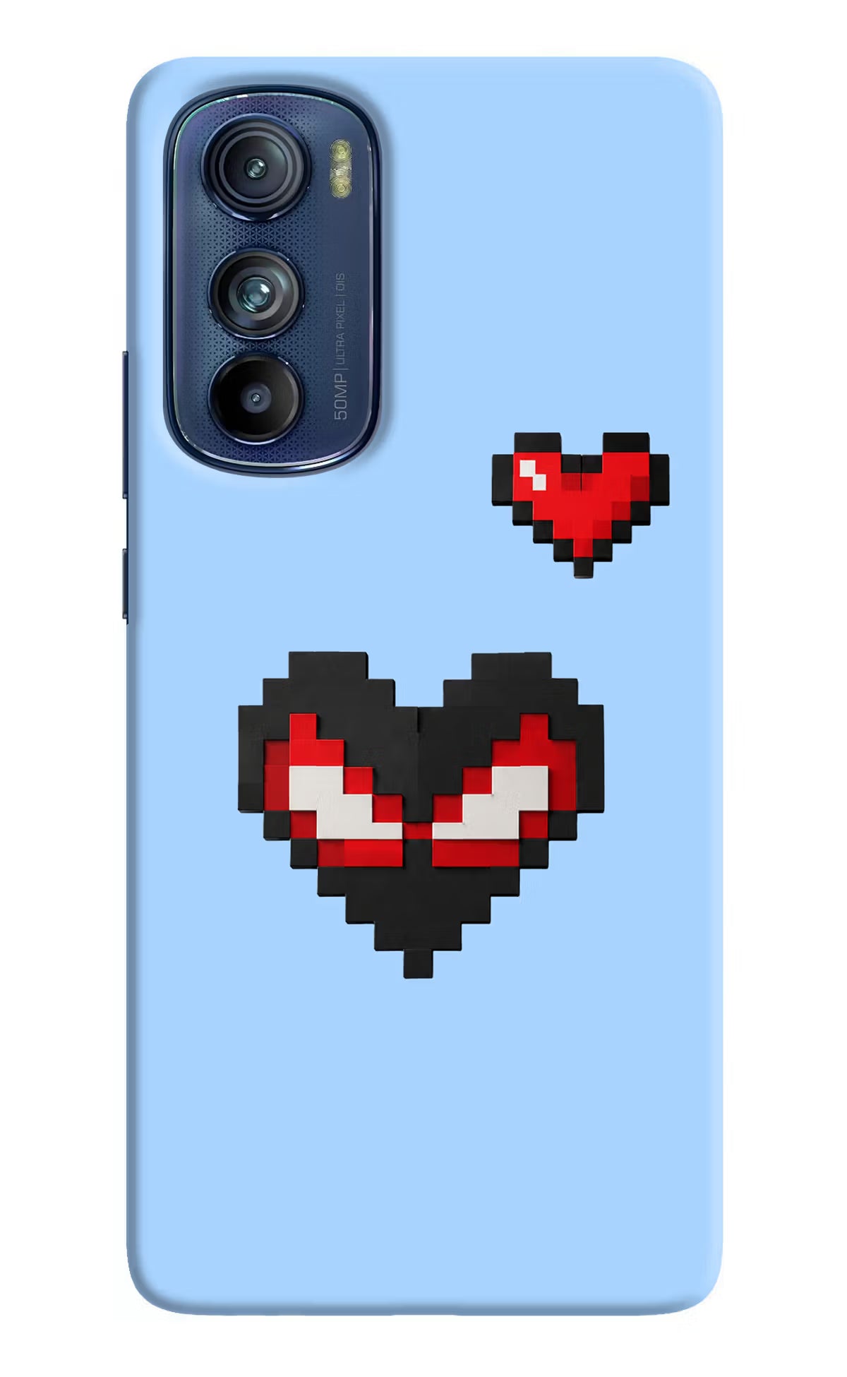 Peter Heart Moto Edge 30 Back Cover
