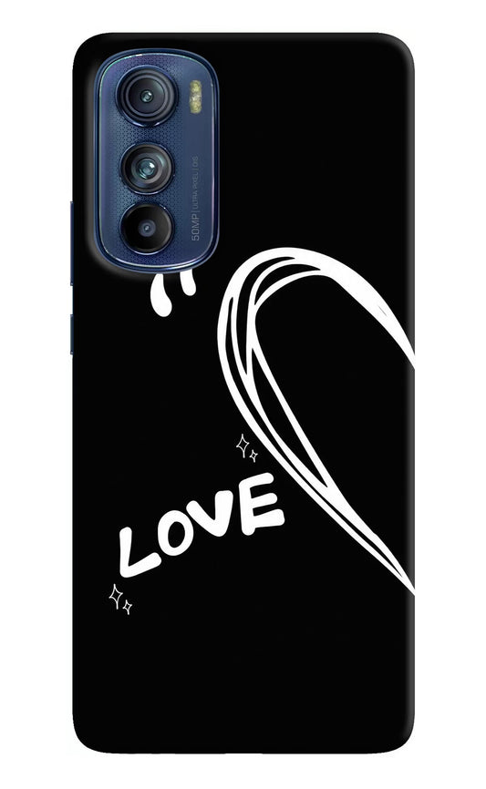 Love Line Moto Edge 30 Hard Case Back Cover by Casekaro